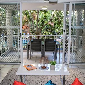 Three-Bedroom Pool View Apartment Balcony